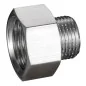 Redukcja nyplowa mufowa chrom 3/4"GWx3/8"GZ