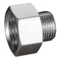 Redukcja nyplowa mufowa chrom 3/4"GWx1/2"GZ Redukcja nyplowa mufowa chrom 3/4"GWx1/2"GZ