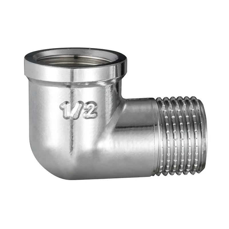 Kolano chrom poler GZ / GW 1/2"