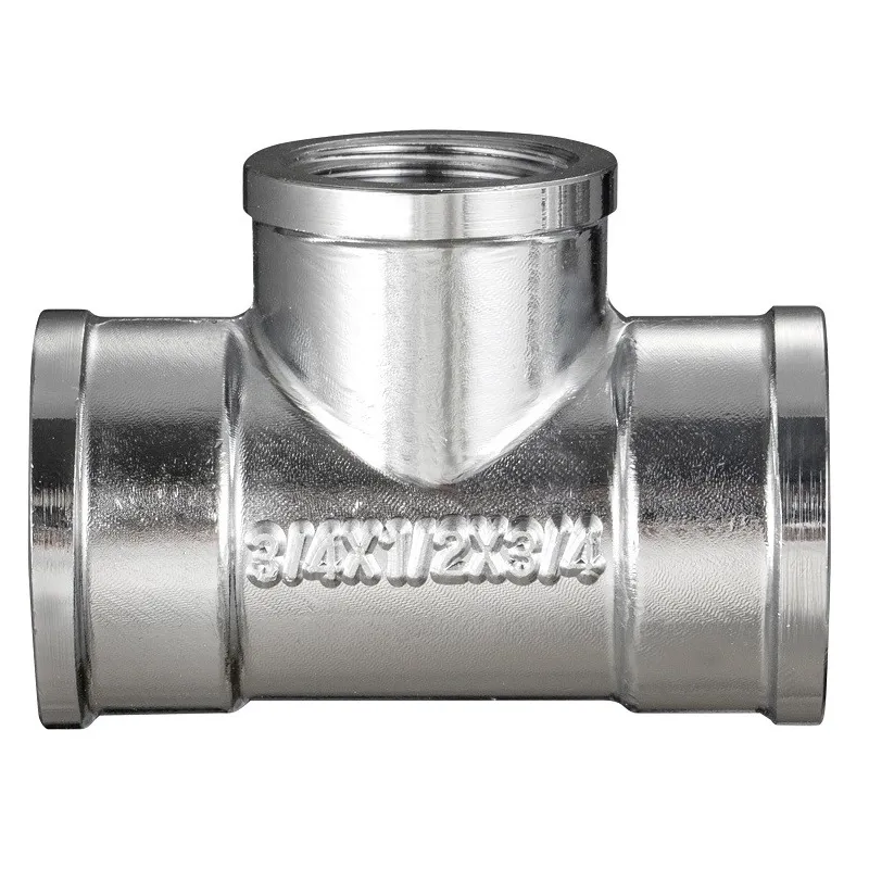 Trójnik redukcyjny chrom poler GW 3/4" X 1/2" X 3/4"