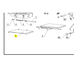 Cedrus Log Support for LS07V Splitter – Genuine Part