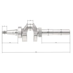 Wał korbowy Kohler XT775 CZĘŚĆ ORYGINALNA