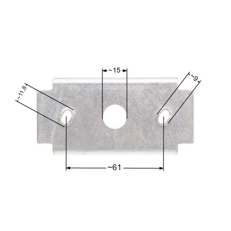 Adapter kosiarki Hortmasz Castorama MacAllister Daye Dym wys.32.5mm 22.2mm kosiarki marketowe