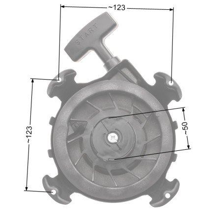 Rozrusznik B&S 8KM Industrial Plus zam. 693900 390391