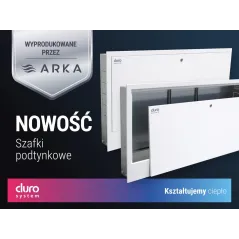 Szafka podtynkowa rozdzielacz 6 sekcji D/S-SIP-02