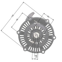 Rozrusznik Stiga GGP SV200 Mountfield SP554 zam.118550161/1