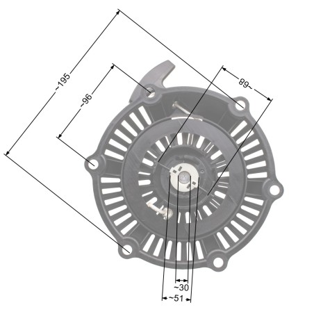 Rozrusznik Stiga GGP SV200 Mountfield SP554 zam.118550161/1