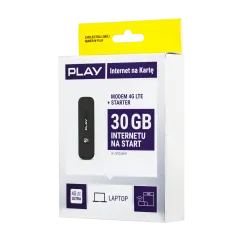 Modem 4G HUAWEI E3372 H LTE + starter PLAY 30GB LTE