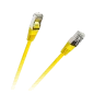 Patchcord S/FTP cat.6A 3m żółty Patchcord S/FTP cat.6A 3m żółty