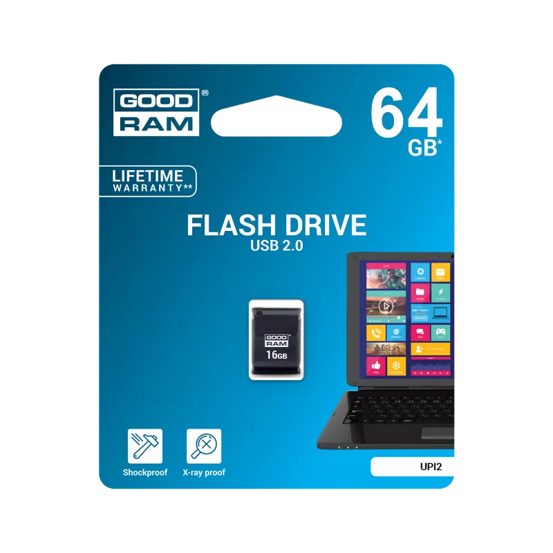 Pendrive Goodram Piccolo USB 2.0 64GB czarny