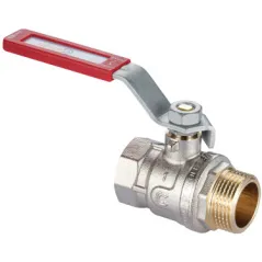 Seria S30 zawór wodny kulowy GW/GZ 1" Calido – dźwignia z okienkiem