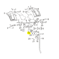 Zaczep Cedrus glebogryzarka GL06