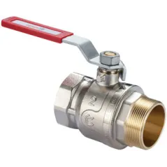 Seria S30 zawór wodny kulowy GW/GZ 2" Calido – dźwignia z okienkiem