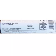 Bohler TIG drut spawalniczy pręt TIG 316L chromowo-niklowy 1.0x1000/opk. 5kg (cena za 1kg)