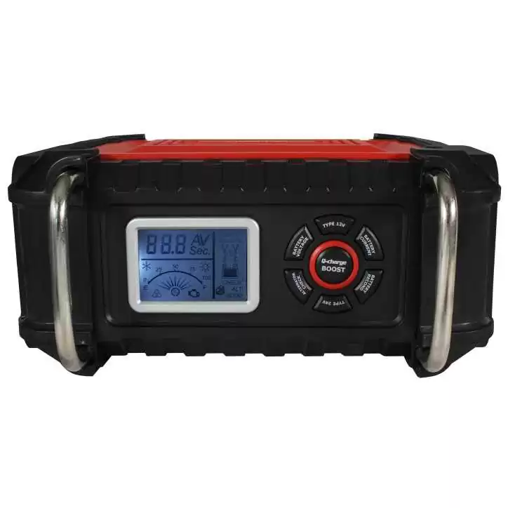 Mikroprocesorowy prostownik do akumulatorów samochodowych z funkcją boost 12V/24V FC-15 Mikroprocesorowy prostownik do akumulatorów samochodowych z funkcją boost 12V/24V FC-15