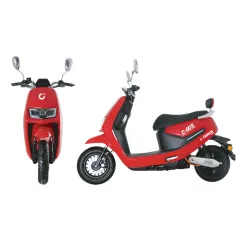 Cedrus C-GO-5R-MB5 Electric Scooter Red – Removable Battery, Urban Ride