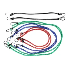 Ściągacze elastyczne do bagażu, zestaw 8 szt.