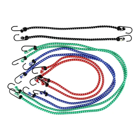 Ściągacze elastyczne do bagażu, zestaw 8 szt.