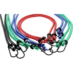 Ściągacze elastyczne do bagażu, zestaw 8 szt.