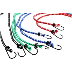 Ściągacze elastyczne do bagażu, zestaw 8 szt.