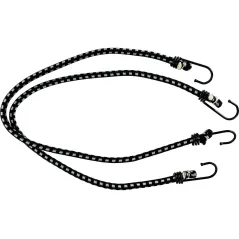 Ściągacze elastyczne do bagażu 8 mm x 60 cm, 2 haki, 2 szt.