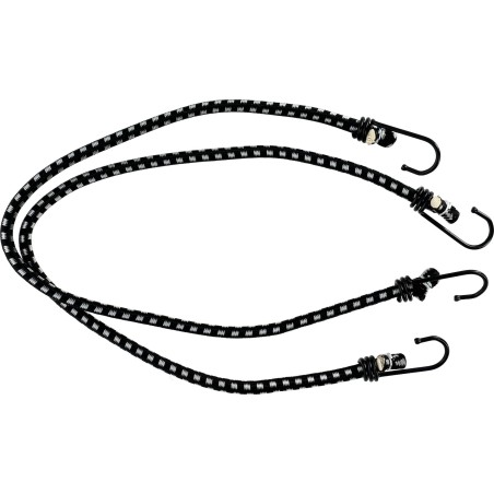 Ściągacze elastyczne do bagażu 8 mm x 60 cm, 2 haki, 2 szt.