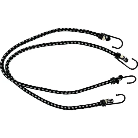 Ściągacze elastyczne do bagażu 8 mm x 60 cm, 2 haki, 2 szt.