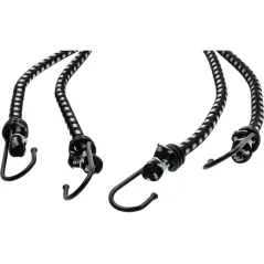 Ściągacze elastyczne do bagażu 8 mm x 60 cm, 2 haki, 2 szt.