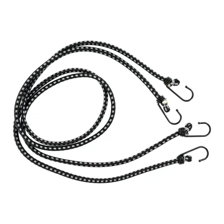 Ściągacze elastyczne do bagażu 8 mm x 120 cm, 2 haki, 2 szt.