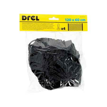 Siatka do mocowania bagażu 120 x 60 cm, 4 haki