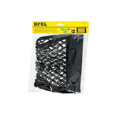 Siatka do mocowania bagażu z rzepem, 25 x 40 cm