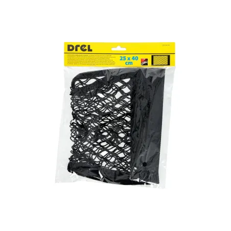 Siatka do mocowania bagażu z rzepem, 25 x 40 cm