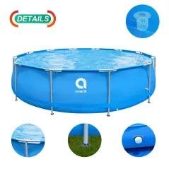 AVENLI Premium Frame Pool Round 457x122 Set