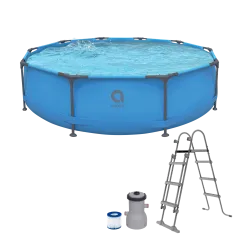 Basen stelażowy AVENLI Premium 366x100 zestaw