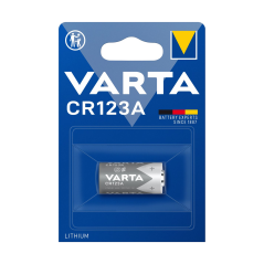 VARTA CR123 Batterie 1 Stück/blist. – Lithiumbatterie