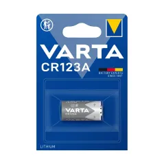 VARTA CR123 battery 1pc/blister – original lithium battery