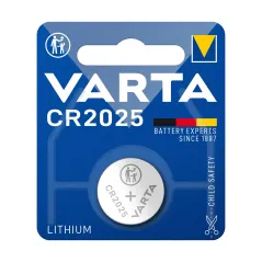 VARTA CR2025 Battery 1pc/blister – lithium coin cell