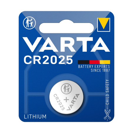 VARTA CR2025 Batterie 1 Stück/Blister – Knopfzelle, BAT0351