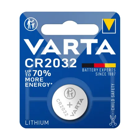VARTA CR2032 battery 1pc/blister – lithium coin cell