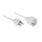 Przedłużacz biały sieciowy wtyk-gniazdo 10m (3x1.5)