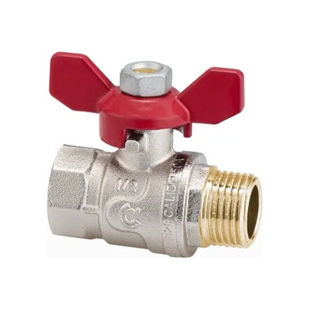 Seria S30 - zawór wodny kulowy GW/GZ 1/2" z motylkiem Calido