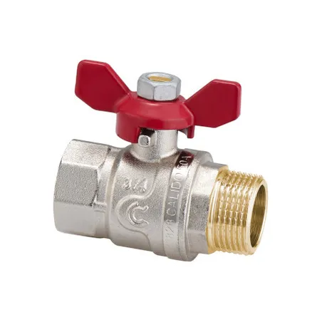 Zawór wodny kulowy GW/GZ 3/4" z motylkiem Calido S30