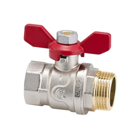 Seria S30 zawór wodny kulowy GW/GZ 1" z motylkiem Calido