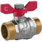 Seria S30 - zawór wodny, kulowy, GZ/GZ 1/2" z motylkiem Seria S30 - zawór wodny, kulowy, GZ/GZ 1/2" z motylkiem