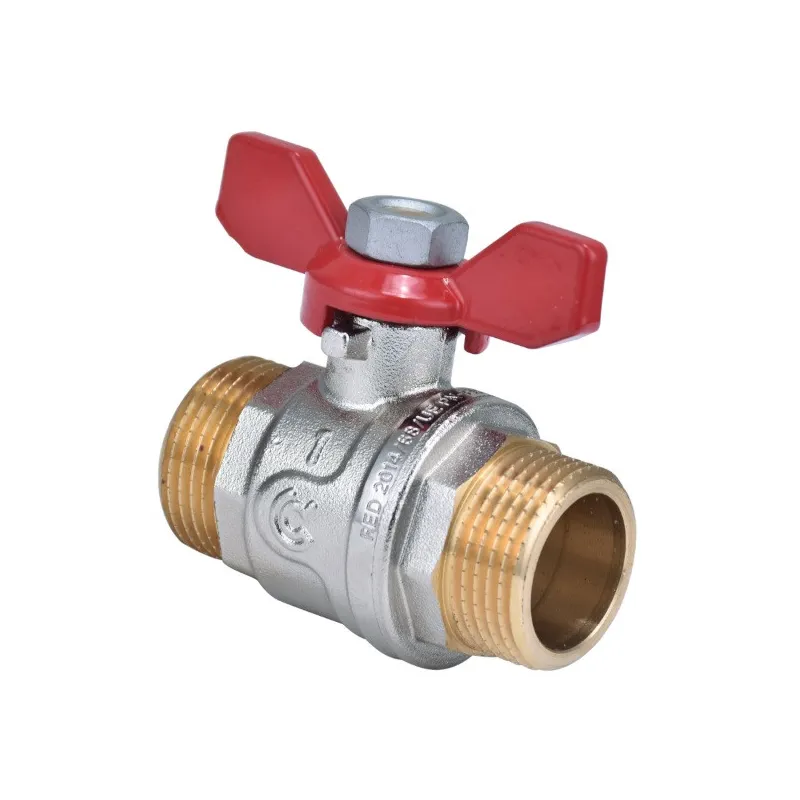 Seria S30 - zawór wodny kulowy GZ/GZ 3/4" z motylkiem Calido Seria S30 - zawór wodny kulowy GZ/GZ 3/4" z motylkiem Calido