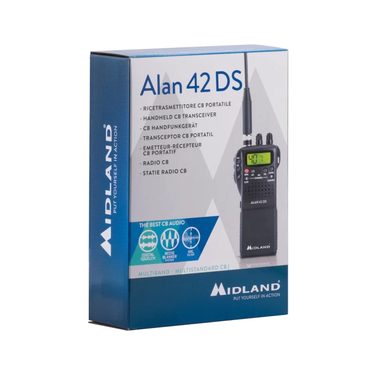 Radio CB ALAN 42DS AM/FM DIGITAL SQUELCH