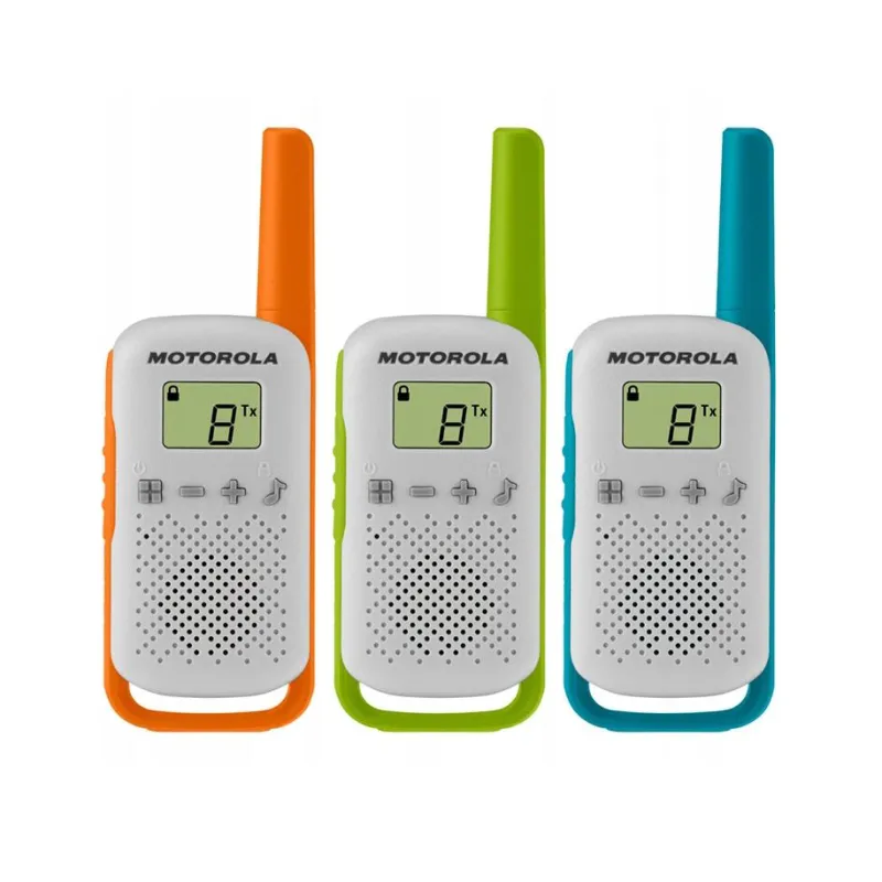 Radiotelefony ręczne PMR Motorola T42 trójpak Radiotelefony ręczne PMR Motorola T42 trójpak