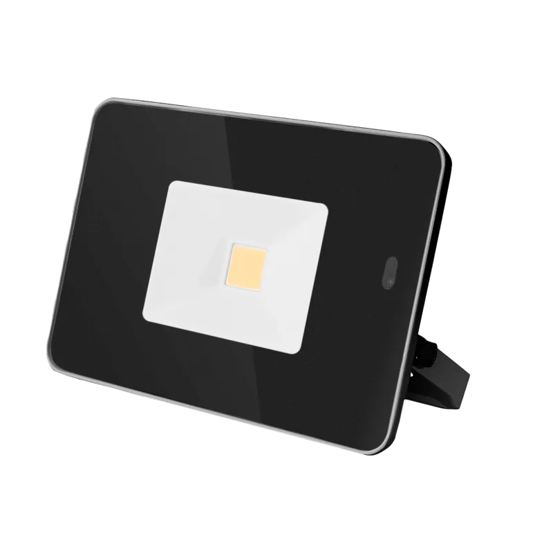 Reflektor LED 20W 3000K z detektorem ruchu czarny + pilot Reflektor LED 20W 3000K z detektorem ruchu czarny + pilot