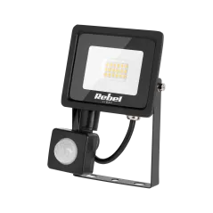 Reflektor LEd Rebel 10W (15x2835 SMD) z sensorem zmierzchu, 3000K, 230V