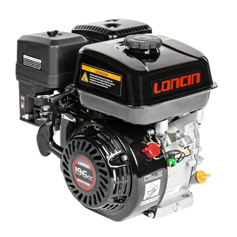 Silnik Loncin G200F-R-S wał poziomy 19,05 mm / 58 mm